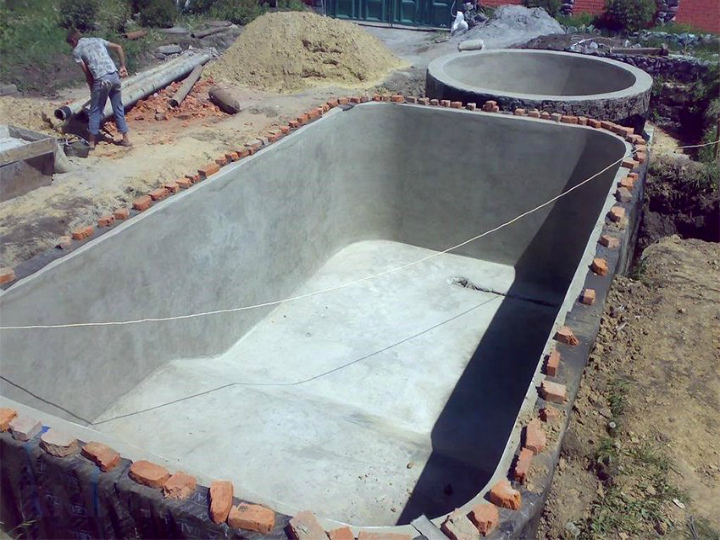 Фундамент под бассейн
